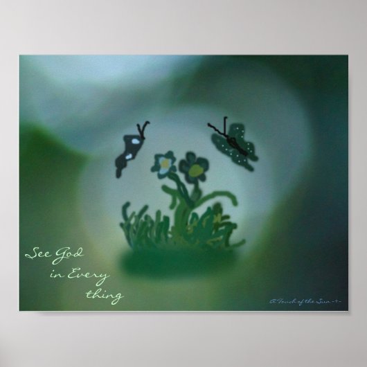 Poster Voir Dieu en chaque chose (Devant)