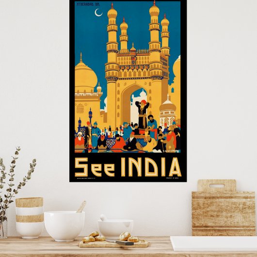 Poster Voir Inde (Cuisine)