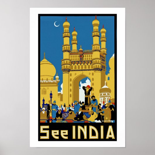 Poster Voir Inde (Devant)