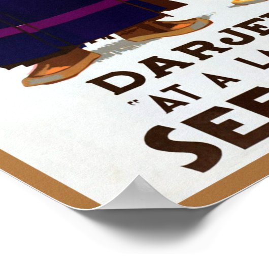 Poster Voir Inde ~ Darleeling (Coin)