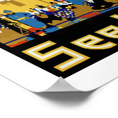 Poster Voir Inde ~ Hyderabad (Coin)