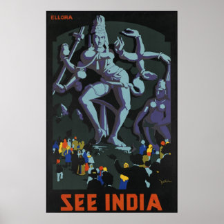 Poster Voir India Ellora