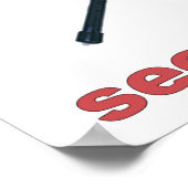 Poster Voir La Crosse À Venir (Coin)