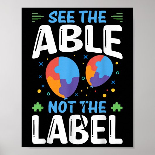 Poster Voir La Table Pas Le Étiquette (Devant)