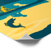 Poster Voir l'affiche de voyage de l'America - Glacier Na (Coin)