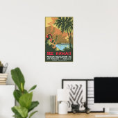 Poster Voir l'affiche Hawaii (Bureau à domicile)