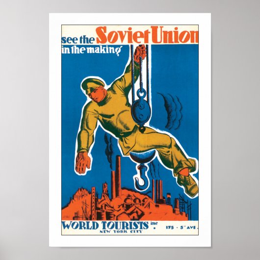 Poster Voir l'Union soviétique en devenir (Devant)