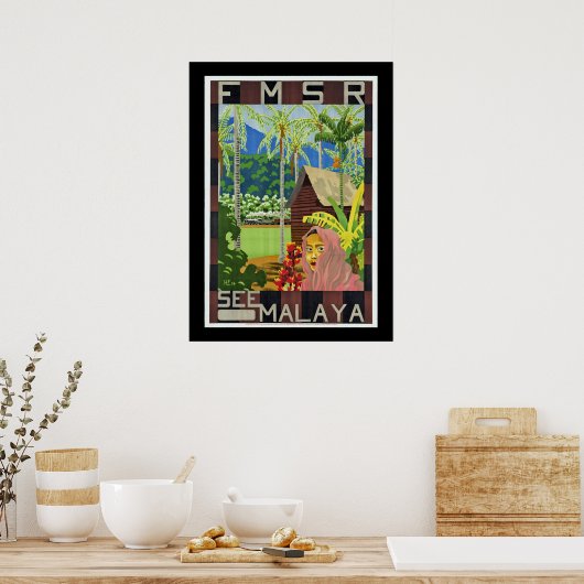 Poster Voir Malaya (Cuisine)