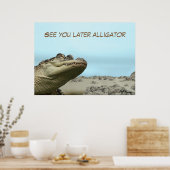 Poster Voir plus tard Alligator (Cuisine)