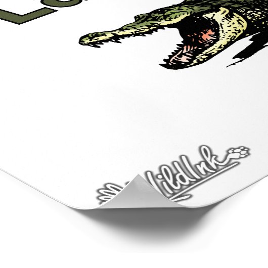 Poster Voir plus tard Alligator (Coin)