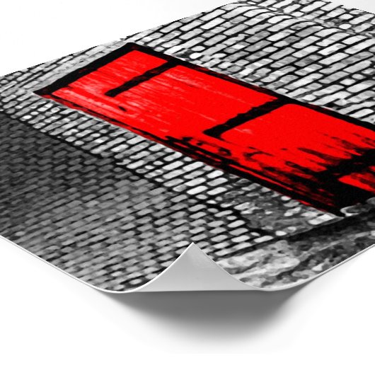 Poster Voir rouge (Coin)