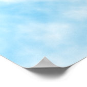 Poster voir sur les nuages (Coin)