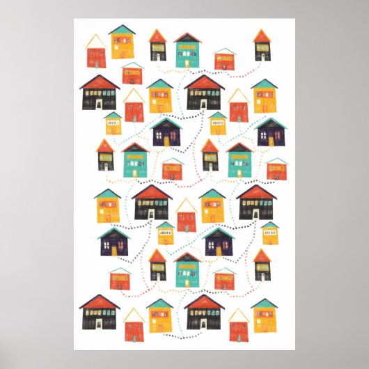 Poster Voisins (Devant)