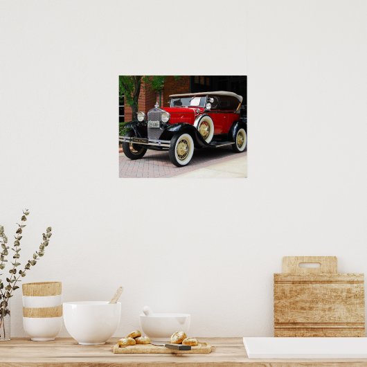 Poster Voiture (Cuisine)