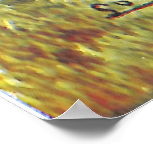 Poster Voiture à moteur chats Louis Wain (Coin)