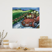 Poster Voiture à roulettes (Cuisine)