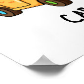 Poster Voiture-amel Funny Candy voiture-jeu (Coin)