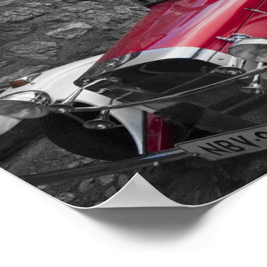 Poster Voiture antique (Coin)