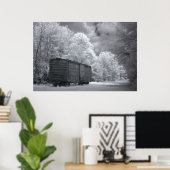 Poster Voiture-boîte abandonnée (Bureau à domicile)