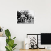 Poster Voiture Bootleggers Capture Police, 1922 Photo Vin (Bureau à domicile)