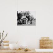 Poster Voiture Bootleggers Capture Police, 1922 Photo Vin (Cuisine)