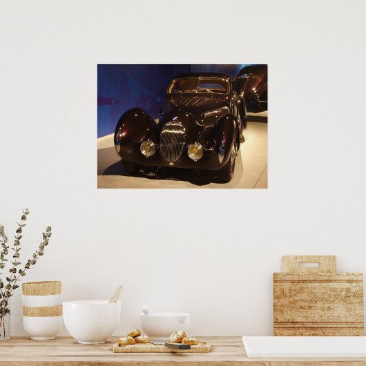 Poster Voiture classique (Cuisine)