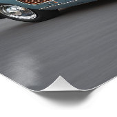 POSTER VOITURE CLASSIQUE (Coin)