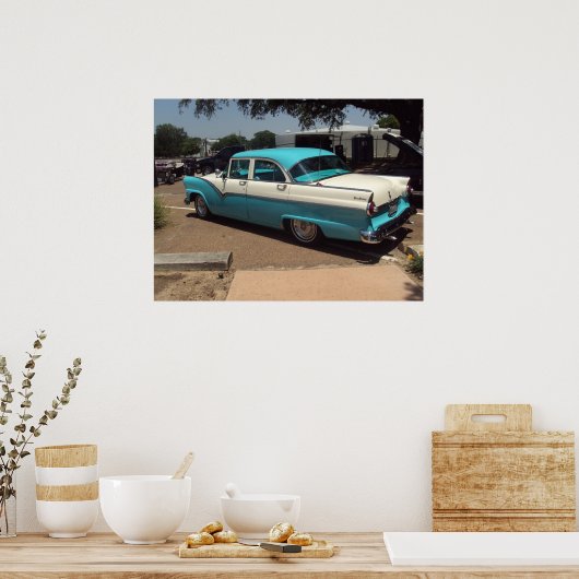 Poster Voiture classique (Cuisine)
