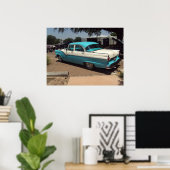 Poster Voiture classique (Bureau à domicile)