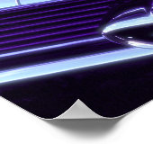 Poster Voiture classique : 1958 Chevrolet (Coin)