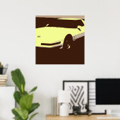 Poster Voiture classique 1992 (Bureau à domicile)