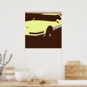 Poster Voiture classique 1992 (Cuisine)