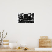 Poster Voiture classique ancienne (Cuisine)