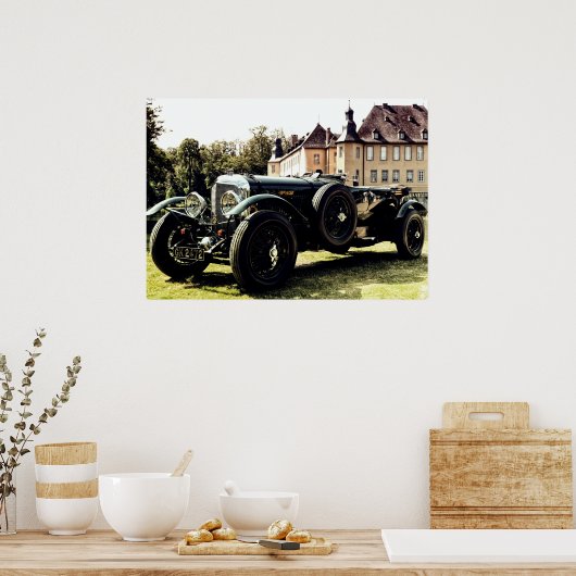 Poster Voiture classique ancienne (Cuisine)