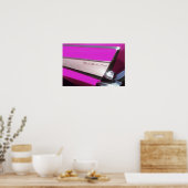 Poster Voiture classique : Chevrolet Bel Air (Cuisine)