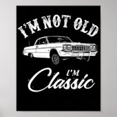 Poster Voiture classique Chevy Impala (Devant)