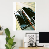 Poster Voiture Classique Panard (Bureau à domicile)