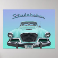 Voiture classique Vintage Studebaker Silver Hawk 1