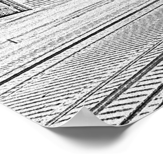 Poster Voiture de câble (Coin)