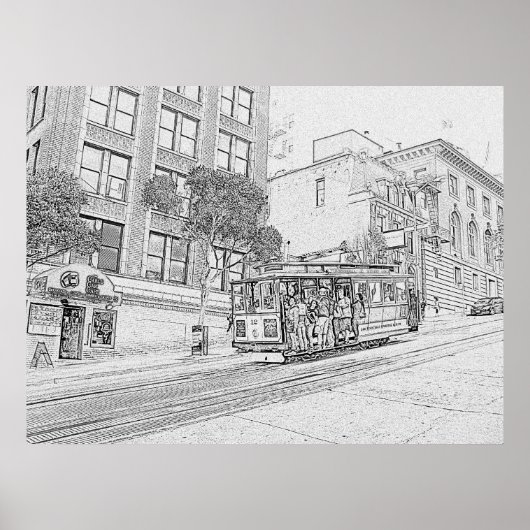 Poster Voiture de câble (Devant)