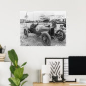 Poster Voiture de course 1913 (Bureau à domicile)