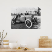 Poster Voiture de course 1913 (Cuisine)