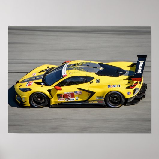 Poster Voiture de course #3 (Devant)