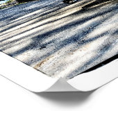 Poster Voiture de course Chevy POW-MIA 1955 (Coin)