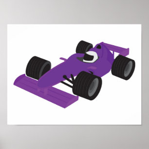 Poster Voiture de course F1