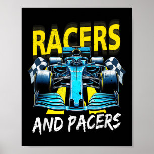 Poster Voiture de course Racers And Pacers L'art de la pu