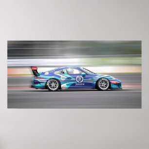 Poster Voiture de course sportive