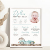 Poster Voiture de course - Symbole de l'étape