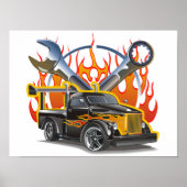 Poster Voiture de dessin (Devant)