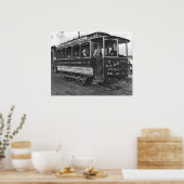 Poster Voiture de la rue Washington, D.C. 1890 (Cuisine)